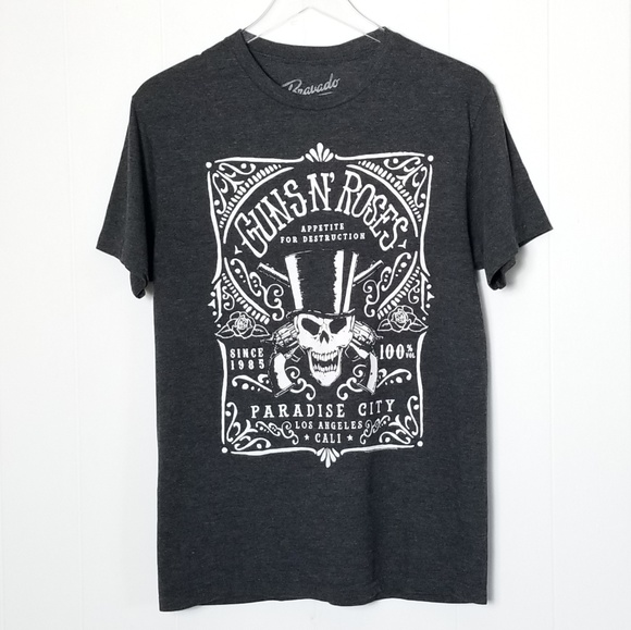 Bravado Tops - Bravado | Guns N Roses Band T Paradise City Sz.M
